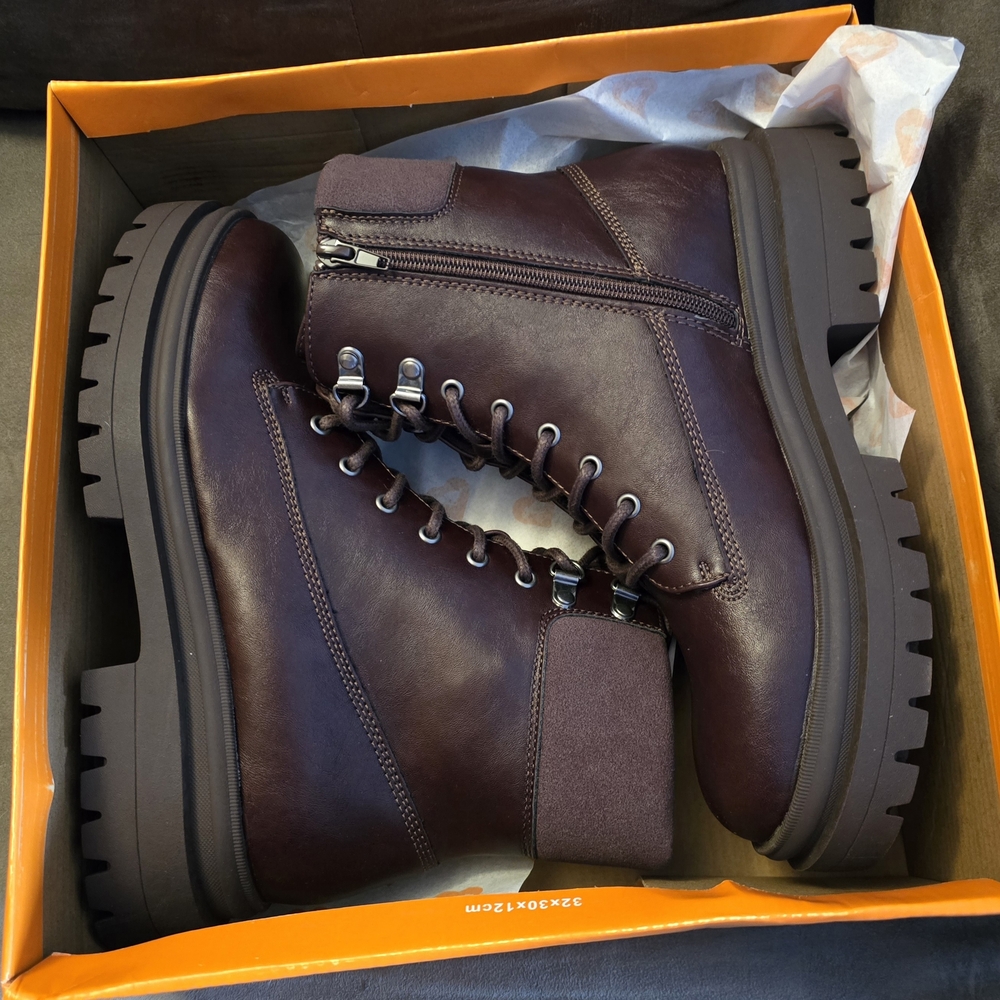 Danner Dark Brown Leather Boots